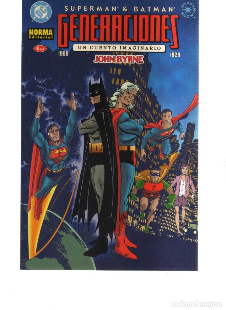 C&oacute;mics: GENERACIONES JOHN BYRNE  NUMERO DEL 4 DE 4