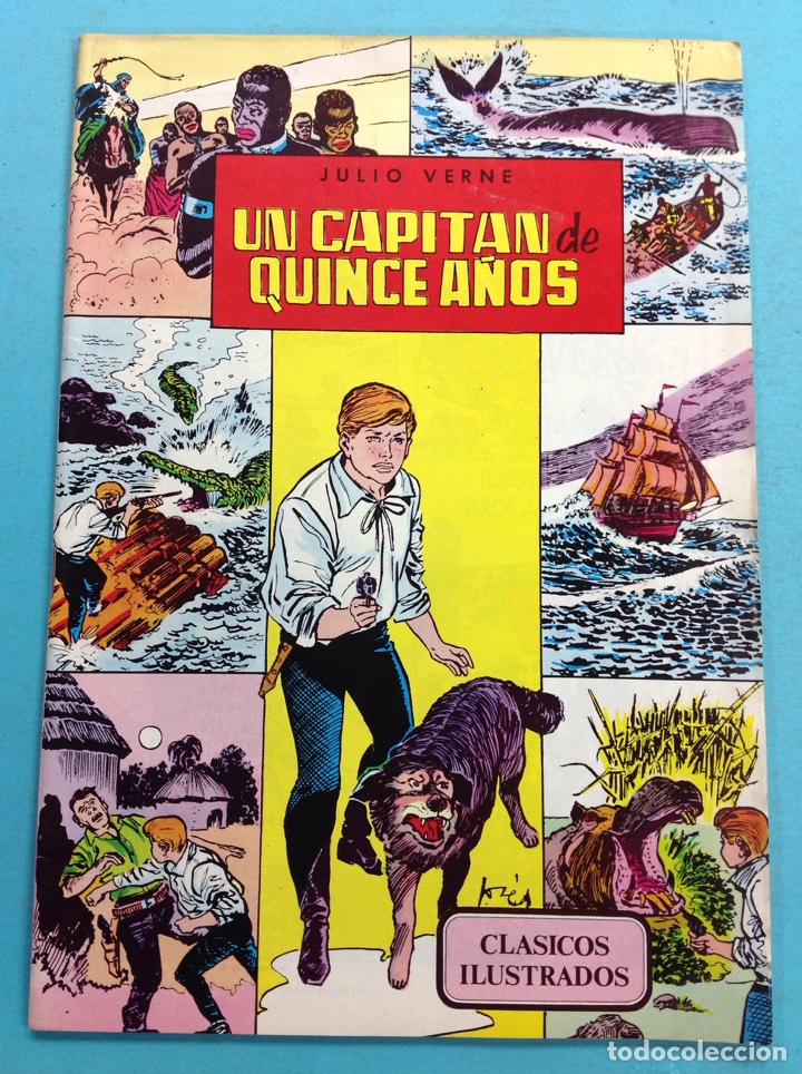 C&oacute;mics: Julio verne - &uacute;n capit&aacute;n de quince a&ntilde;os - Foto 1