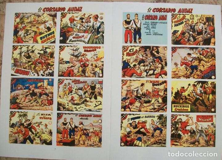 C&oacute;mics: Portadas (El Corsario Audaz)  2 Paginas - Foto 1
