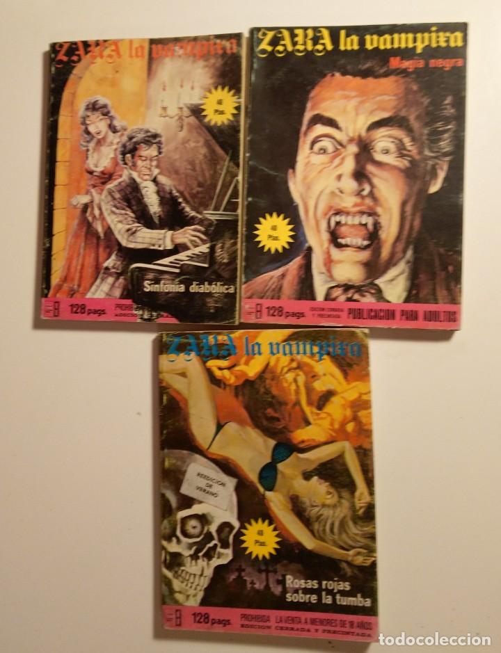 C&oacute;mics: Zara la vampiresa, lote de 3 numeros - Foto 1