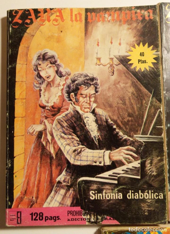 C&oacute;mics: Zara la vampiresa, lote de 3 numeros - Foto 3