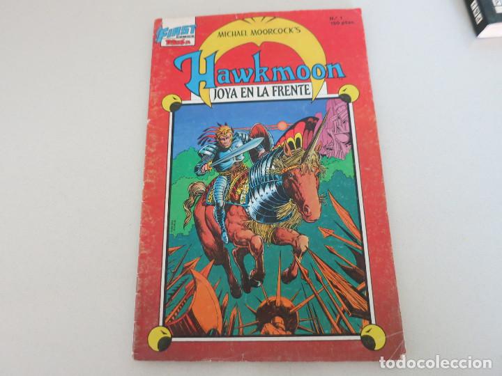 C&oacute;mics: COMIC HAWKMOON JOYA EN LA FRENTE. FIRST COMICS. N&ordm; 1 - Foto 1