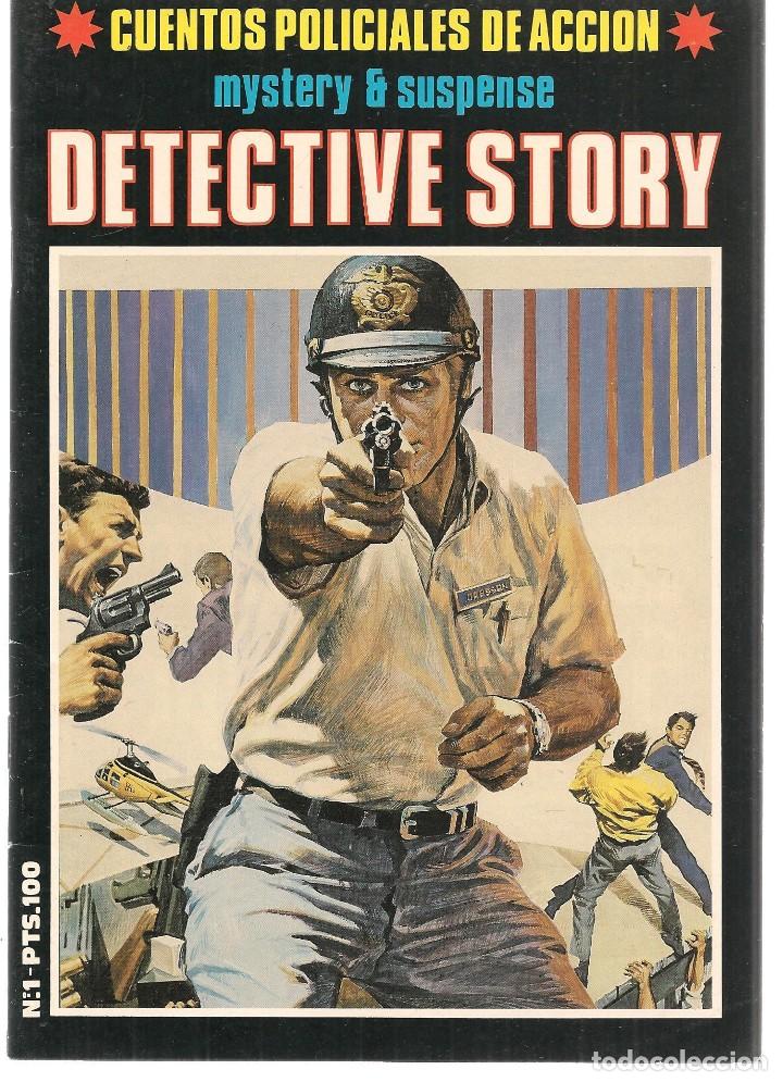 Comics: DETECTIVE STORY. CUENTOS POLICIALES DE ACCI&Oacute;N. 5 NROS. &iexcl;&iexcl;COMPLETA!!. NEW COMIC 1989.  (RF.MA)CCF15