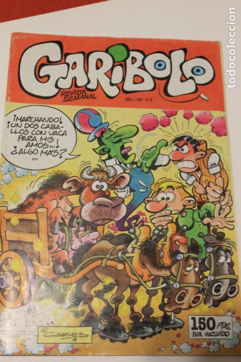C&oacute;mics: GARIBOLO REVISTA SEMANAL, 1987, N&ordm; 3 - Foto 1