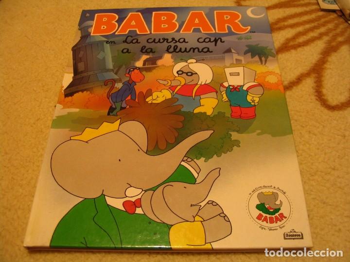 Comics : BABAR EN LA CURSA CAP A LA LLUNA EDICIONS BEASCOA CATAL&Agrave; GI