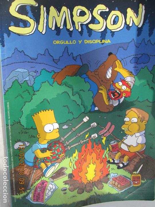 C&oacute;mics: SIMPSON -- ORGULLO Y DISCIPLINA -- EDICIONES B, 2004 - Foto 1