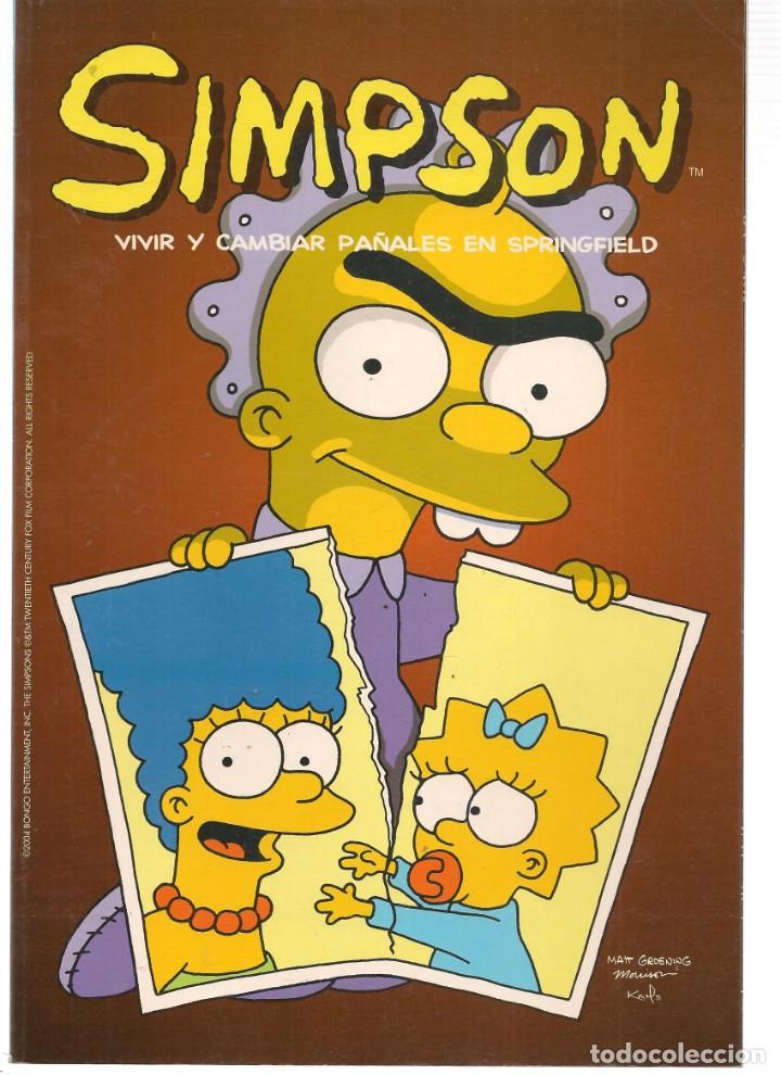 C&oacute;mics: SIMPSON. VIVIR Y CAMBIAR PA&Ntilde;ALES EN SPRINGFIELD. COMICS BONGO. (ST/) - Foto 1