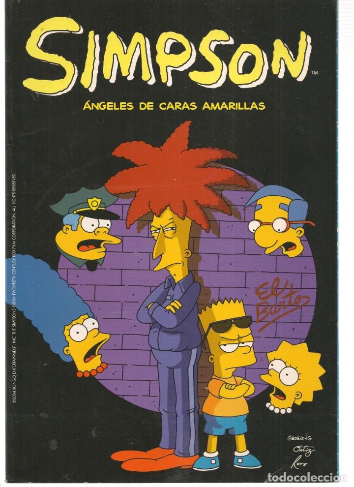 C&oacute;mics: SIMPSON. &Aacute;NGELES DE CARAS AMARILLAS. COMICS BONGO. (ST/) - Foto 1