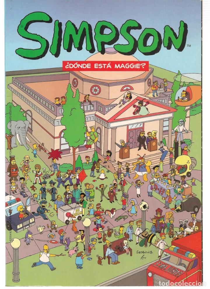 C&oacute;mics: SIMPSON. &iquest;D&Oacute;NDE EST&Aacute; MAGGIE?.  COMICS BONGO. (ST/) - Foto 1