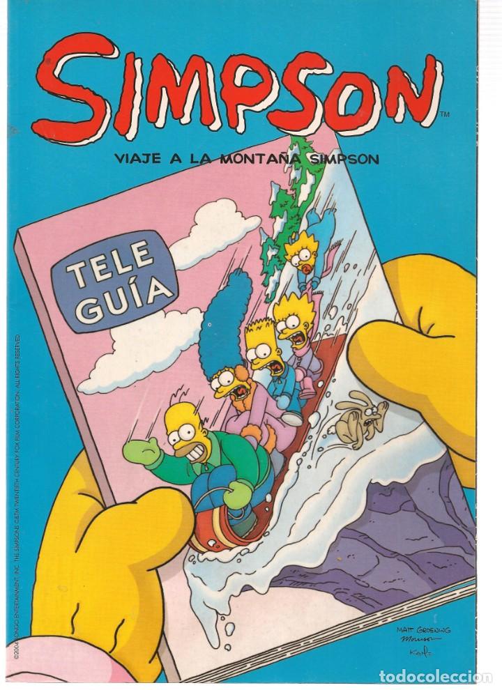 C&oacute;mics: SIMPSON. VIAJE A LA MONTA&Ntilde;A SIMPSON.  COMICS BONGO. (ST/) - Foto 1