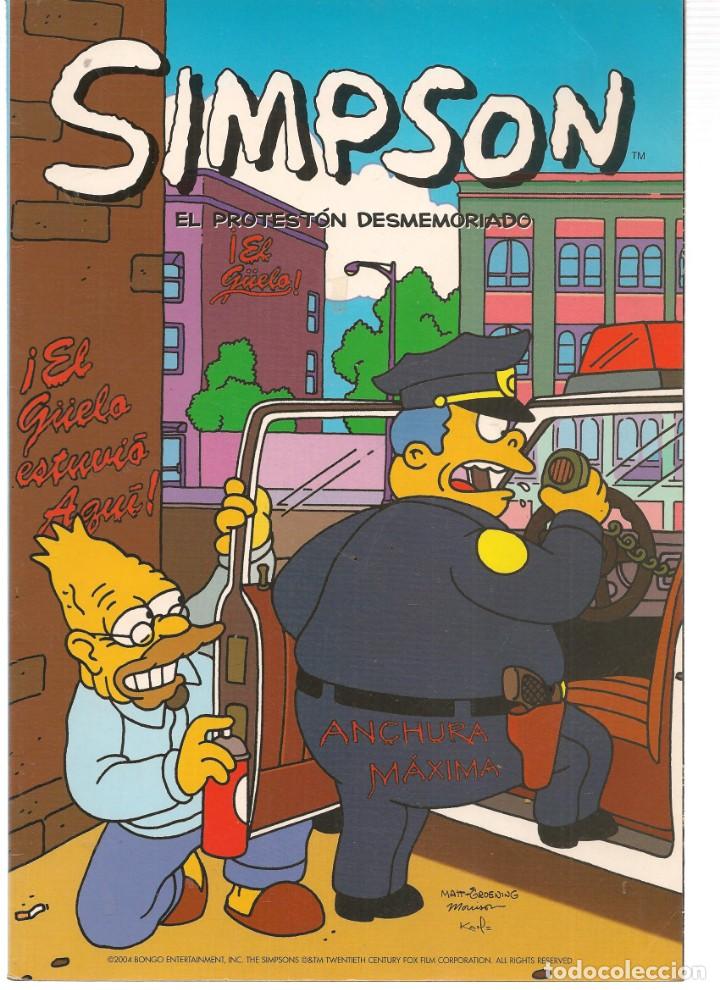 C&oacute;mics: SIMPSON. EL PROTEST&Oacute;N DESMEMORIADO. COMICS BONGO. (ST/) - Foto 1