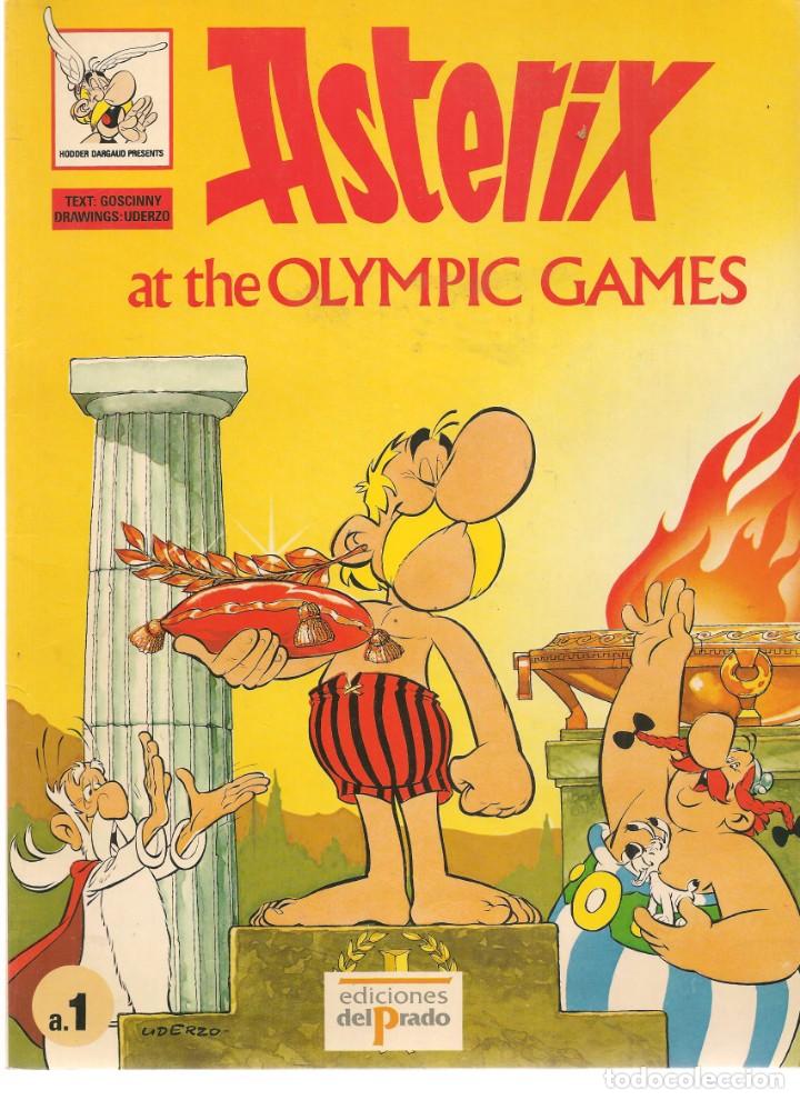 C&oacute;mics: ASTERIX AT THE OLYMPIC GAMES. A. 1. EDICIONES DEL PRADO. EDICI&Oacute;N EN INGL&Eacute;S. (C/A17) - Foto 1
