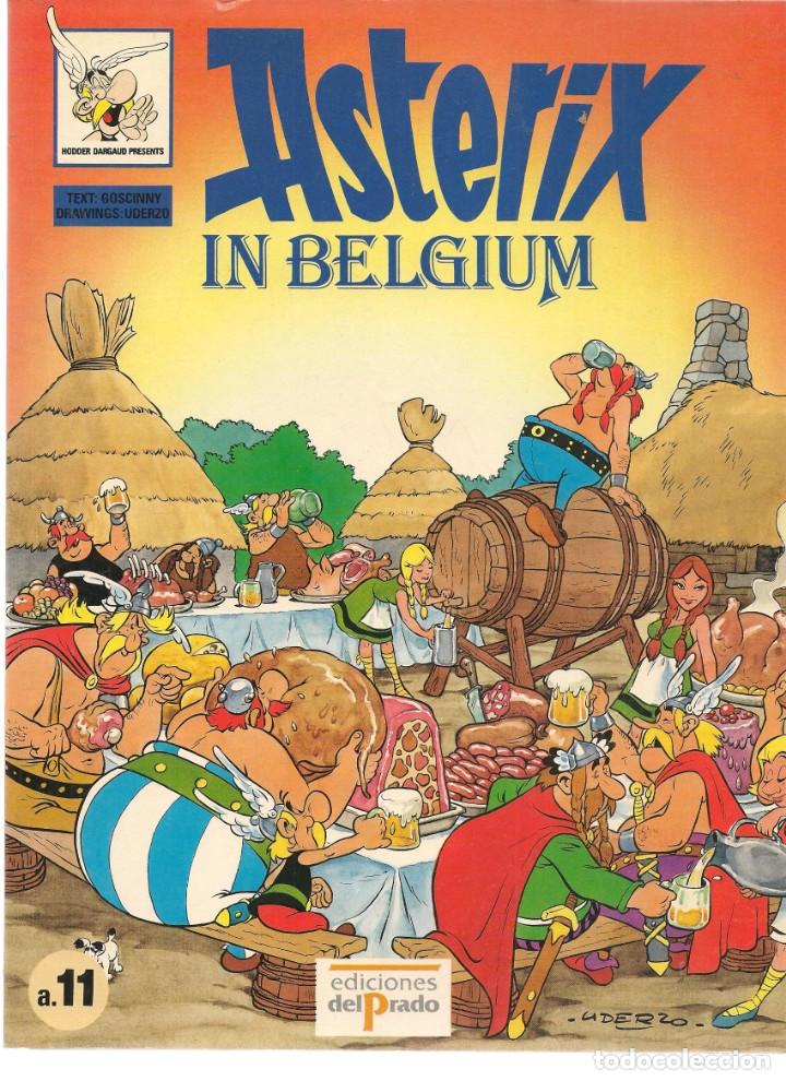C&oacute;mics: ASTERIX  IN BELGIUM .  A. 11. EDICIONES DEL PRADO. EDICI&Oacute;N EN INGL&Eacute;S. (C/A17) - Foto 1