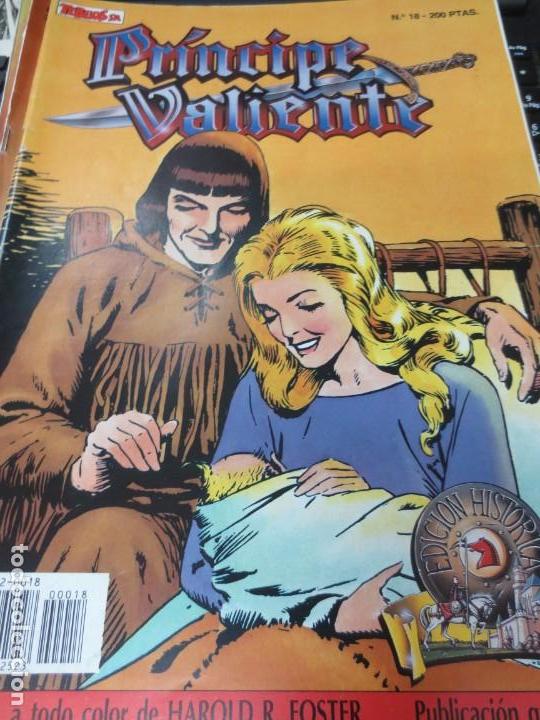 C&oacute;mics: PR&Iacute;NCIPE VALIENTE N&ordm; 18 EDIT TEBEOS S.A A&Ntilde;O 1988 - Foto 1