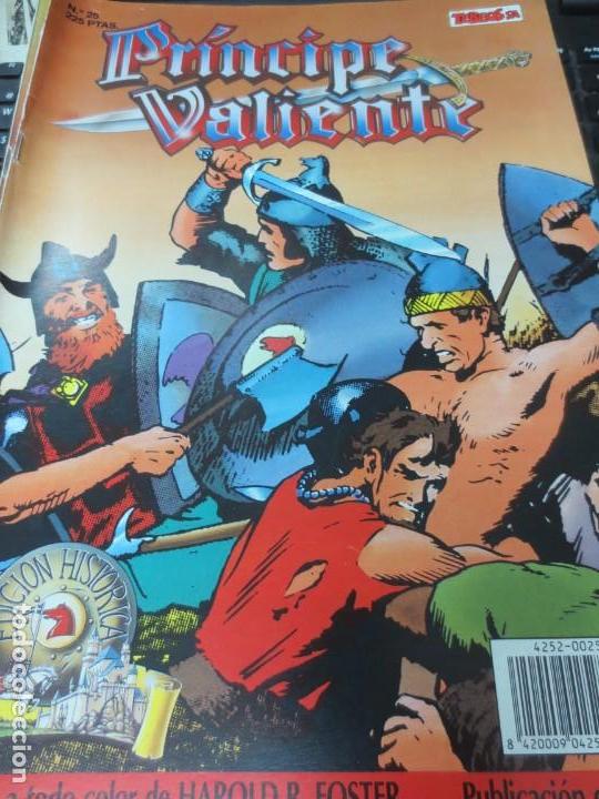 C&oacute;mics: PR&Iacute;NCIPE VALIENTE N&ordm; 25  EDIT TEBEOS S.A A&Ntilde;O 1988 - Foto 1