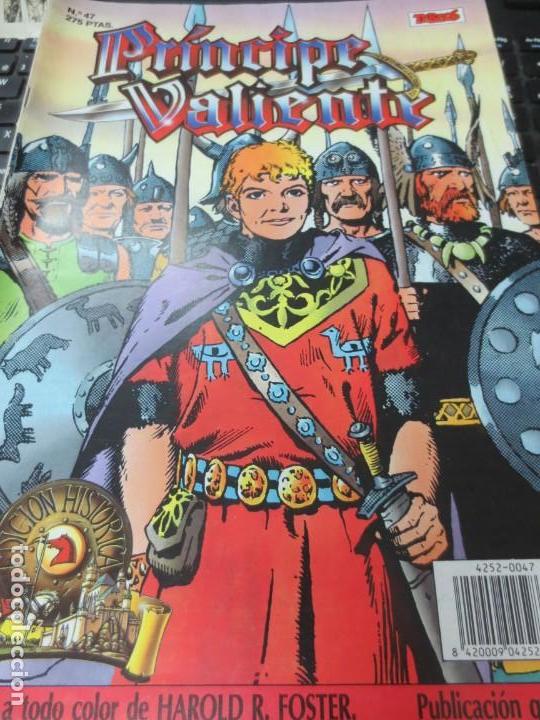 C&oacute;mics: PR&Iacute;NCIPE VALIENTE N&ordm; 47 EDIT TEBEOS S.A A&Ntilde;O 1988 - Foto 1