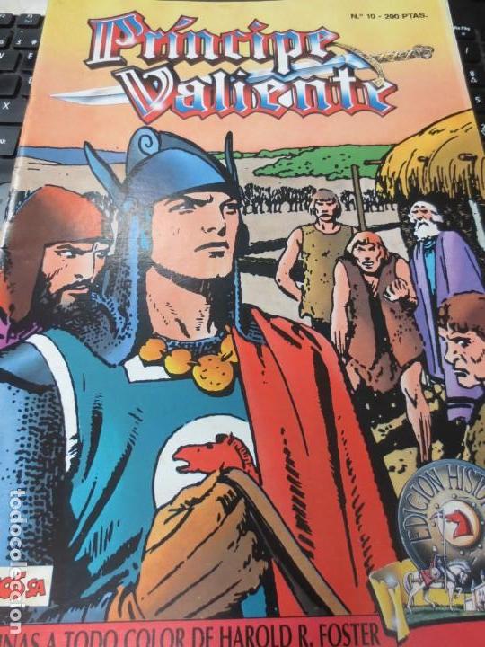 C&oacute;mics: PR&Iacute;NCIPE VALIENTE N&ordm; 10 EDIT TEBEOS S.A A&Ntilde;O 1988 - Foto 1