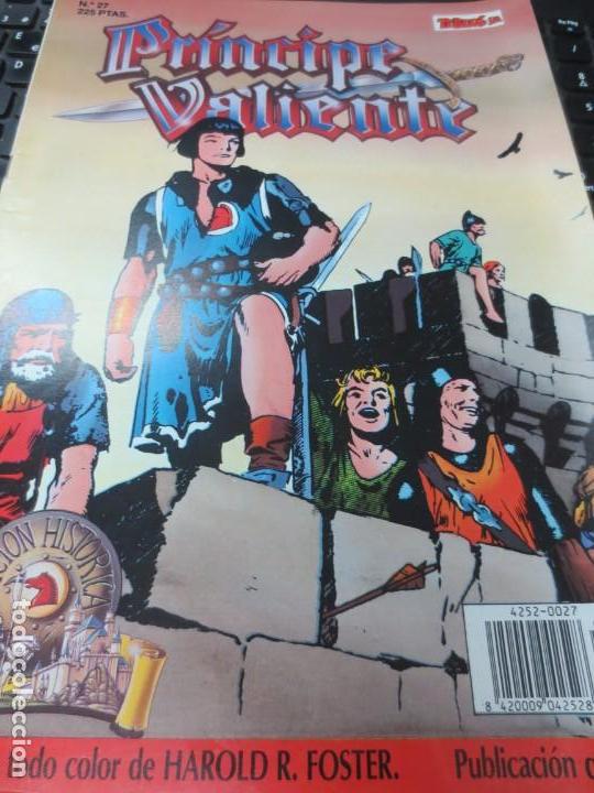 C&oacute;mics: PR&Iacute;NCIPE VALIENTE N&ordm; 27 EDIT TEBEOS S.A A&Ntilde;O 1988 - Foto 1