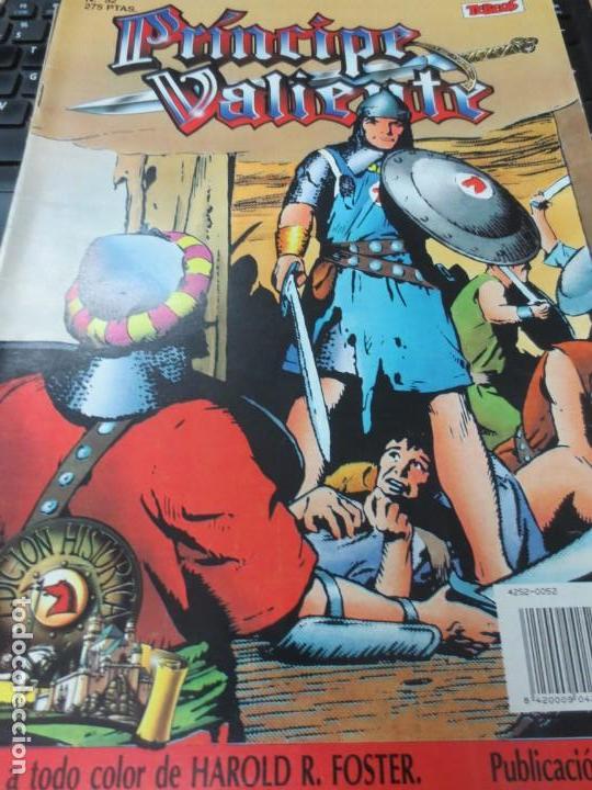 C&oacute;mics: PR&Iacute;NCIPE VALIENTE N&ordm; 52 EDIT TEBEOS S.A A&Ntilde;O 1988 - Foto 1