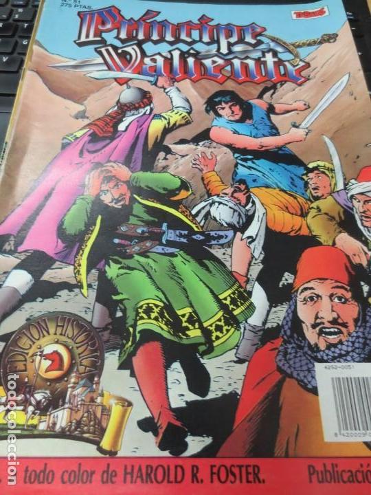 C&oacute;mics: PR&Iacute;NCIPE VALIENTE N&ordm; 51 EDIT TEBEOS S.A A&Ntilde;O 1988 - Foto 1