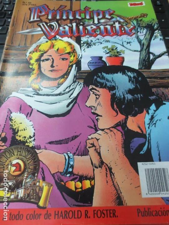 C&oacute;mics: PR&Iacute;NCIPE VALIENTE N&ordm; 50 EDIT TEBEOS S.A A&Ntilde;O 1988 - Foto 1