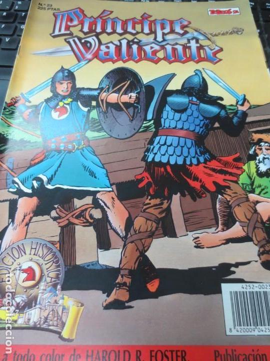C&oacute;mics: PR&Iacute;NCIPE VALIENTE N&ordm; 23 EDIT TEBEOS S.A A&Ntilde;O 1988 - Foto 1