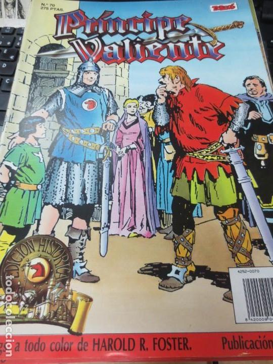 C&oacute;mics: PR&Iacute;NCIPE VALIENTE N&ordm; 70 EDIT TEBEOS S.A A&Ntilde;O 1988 - Foto 1