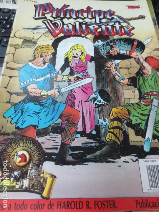 C&oacute;mics: PR&Iacute;NCIPE VALIENTE N&ordm; 695 EDIT TEBEOS S.A A&Ntilde;O 1988 - Foto 1
