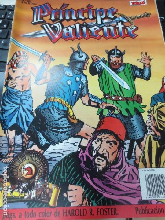 C&oacute;mics: PR&Iacute;NCIPE VALIENTE N&ordm; 66 EDIT TEBEOS S.A A&Ntilde;O 1988 - Foto 1