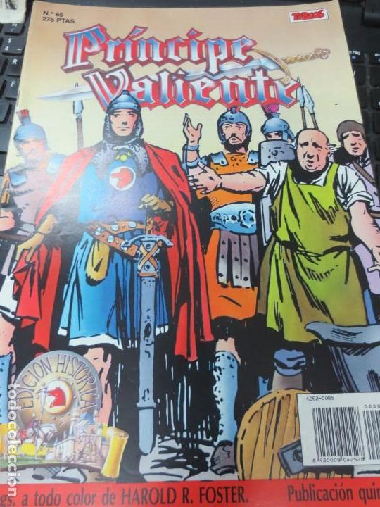 C&oacute;mics: PR&Iacute;NCIPE VALIENTE N&ordm; 65 EDIT TEBEOS S.A A&Ntilde;O 1988 - Foto 1