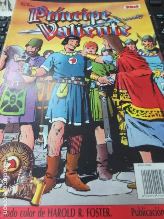C&oacute;mics: PR&Iacute;NCIPE VALIENTE N&ordm; 62 EDIT TEBEOS S.A A&Ntilde;O 1988 - Foto 1
