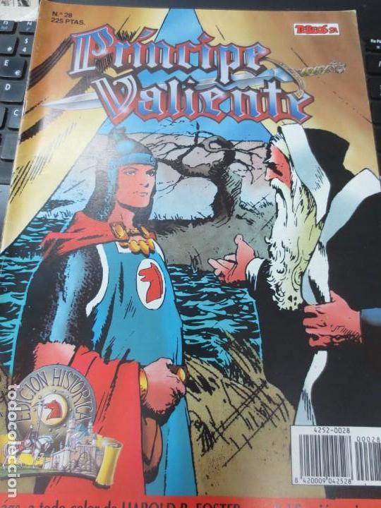 C&oacute;mics: PR&Iacute;NCIPE VALIENTE N&ordm; 28 EDIT TEBEOS S.A A&Ntilde;O 1988 - Foto 1