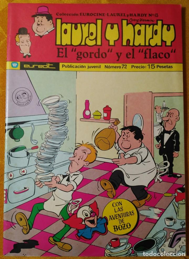 C&oacute;mics: Lote de 7 comic Euredit - Laurel y Hardy - excelente estado - Foto 3