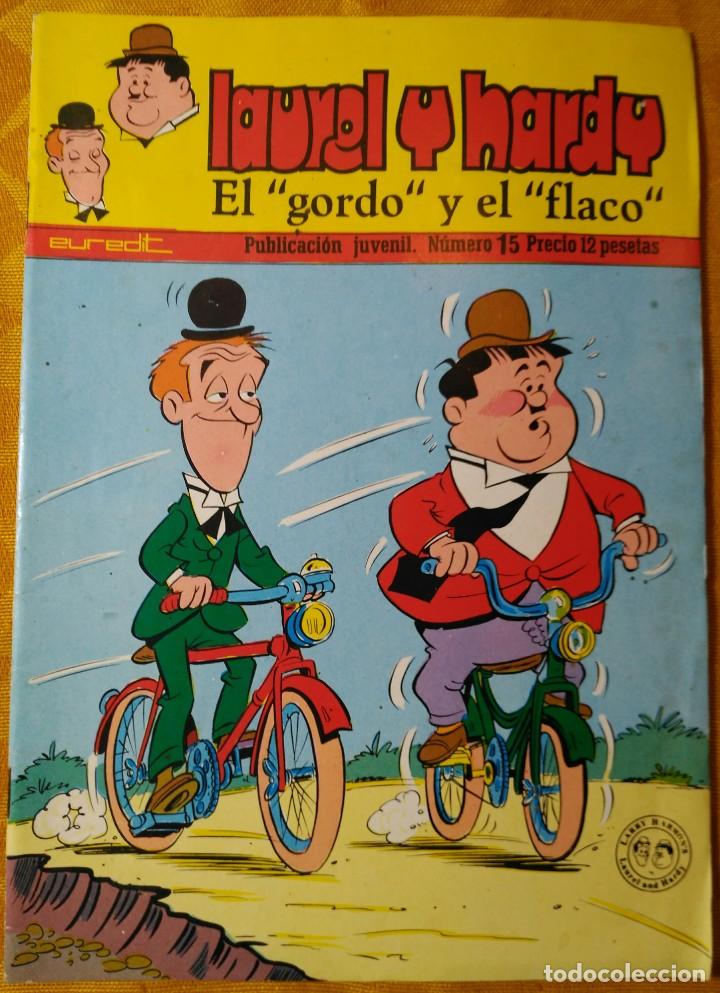 C&oacute;mics: Lote de 7 comic Euredit - Laurel y Hardy - excelente estado - Foto 4