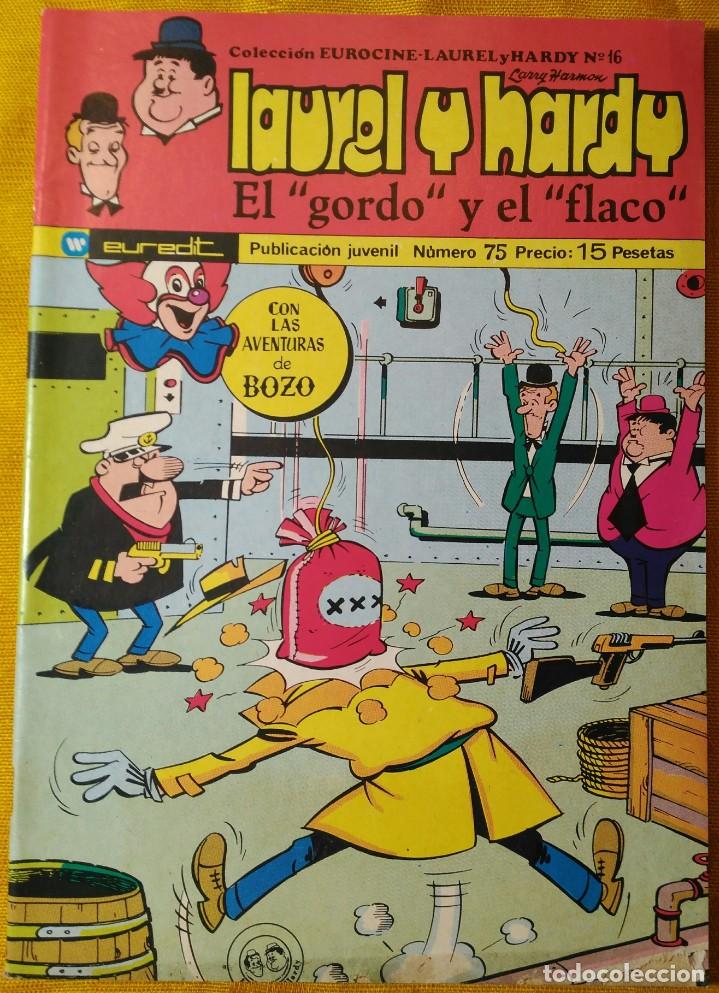 C&oacute;mics: Lote de 7 comic Euredit - Laurel y Hardy - excelente estado - Foto 5