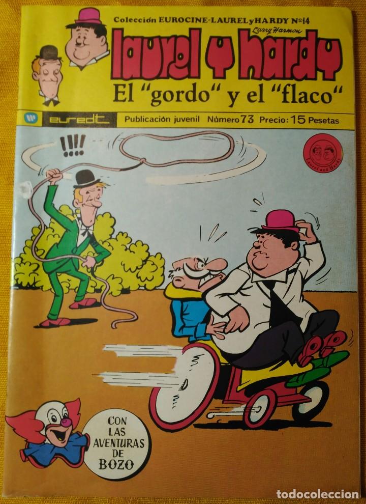 C&oacute;mics: Lote de 7 comic Euredit - Laurel y Hardy - excelente estado - Foto 6