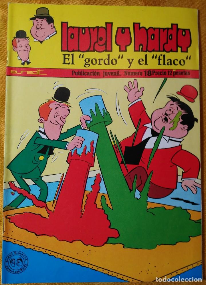 C&oacute;mics: Lote de 7 comic Euredit - Laurel y Hardy - excelente estado - Foto 8