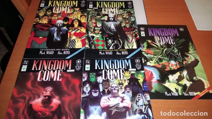 C&oacute;mics: KINGDOM COME COMPLETA 4 TOMOS EDITORIAL VID - Foto 2
