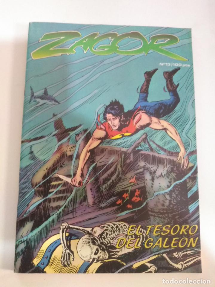 C&oacute;mics: comic - ZINCO: ZAGOR - NUMERO 13: EL TESORO DEL GALEON - bien conservado - Foto 1