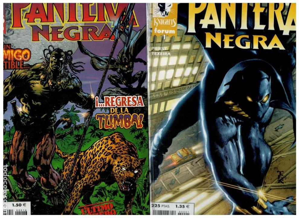 C&oacute;mics: MARVEL KNIGHTS-PANTERA NEGRA- COMPLETA 1 AL 16. FORUM. EXCELENTES. - Foto 1