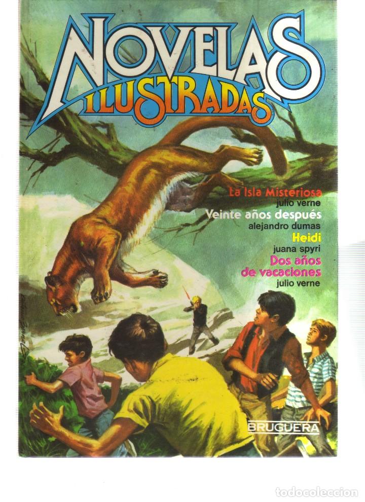 Comics: NOVELAS ILUSTRADAS LA ISLA MISTERIOSA
