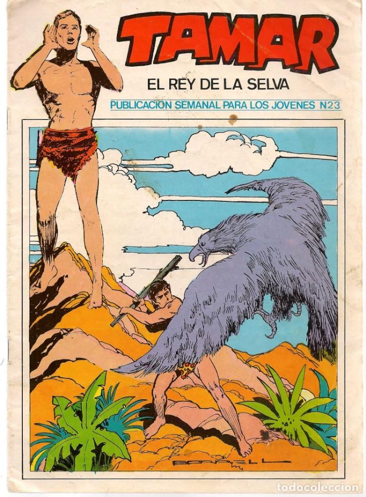 C&oacute;mics: TAMAR, EL REY DE LA SELVA. N&ordm; 23. URSUS EDICIONES. 1973. (ST/A01) - Foto 1