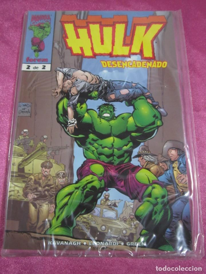 C&oacute;mics: HULK DESENCADENADO COMPLETA 2 TOMOS FORUM EXCELENTE L5 C558 - Foto 2