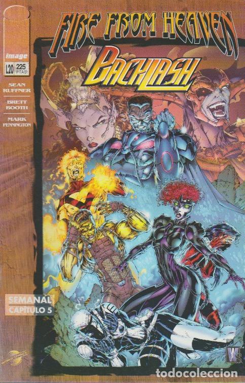 C&oacute;mics: Fire From Heaven. World Comics 1997. N&ordm; 5 Backlash - Foto 1