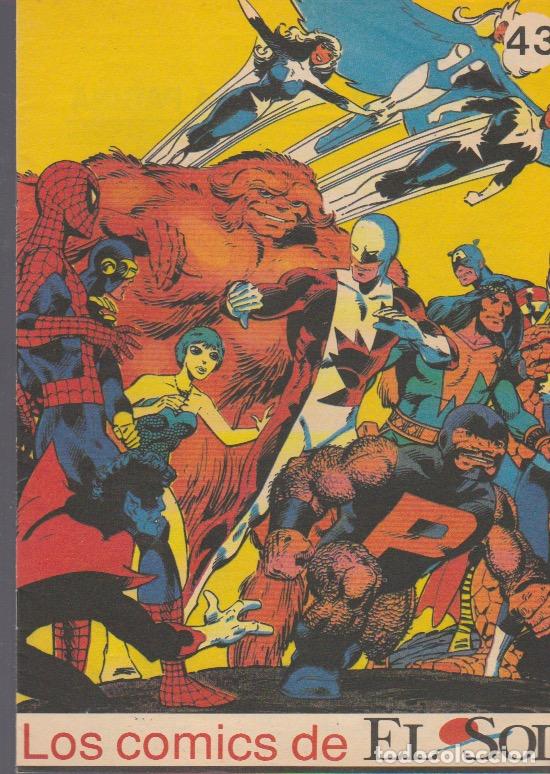 C&oacute;mics: Los C&oacute;mics de El Sol. El Sol 1990. N&ordm; 43 Nuevos Mutantes - Foto 1