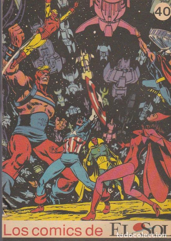 C&oacute;mics: Los C&oacute;mics de El Sol. El Sol 1990. N&ordm; 40 Los Vengadores - Foto 1
