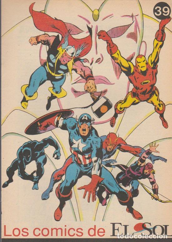 C&oacute;mics: Los C&oacute;mics de El Sol. El Sol 1990. N&ordm; 39 Los Vengadores - Foto 1