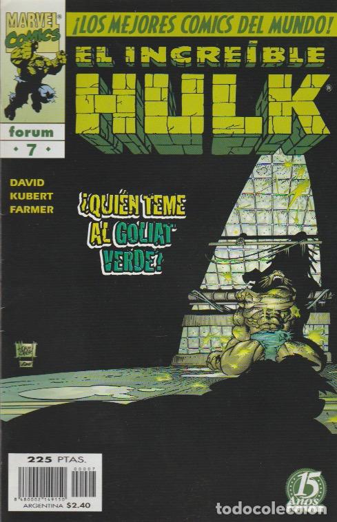 C&oacute;mics: El Incre&iacute;ble Hulk v3. Forum 1998. N&ordm; 7 - Foto 1