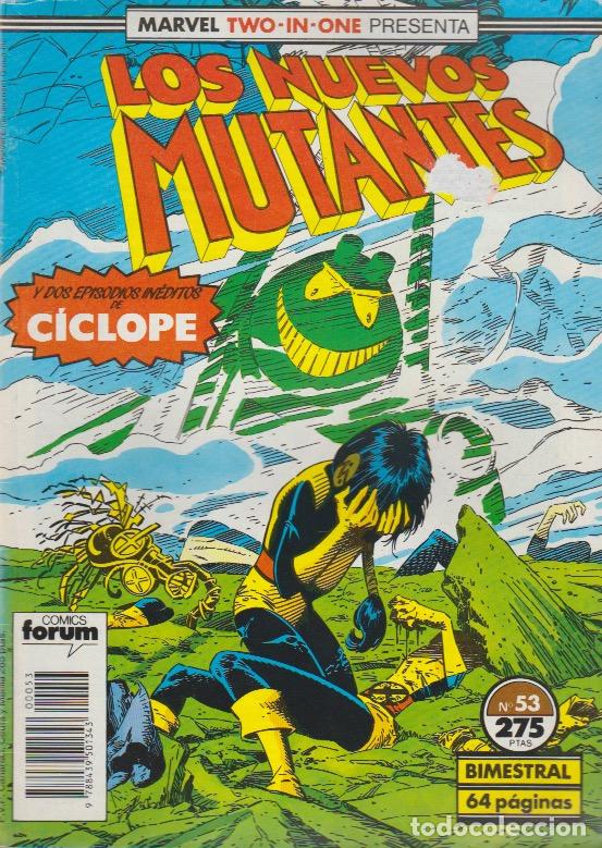 C&oacute;mics: Los Nuevos Mutantes. Forum 1986. N&ordm; 53 - Foto 1