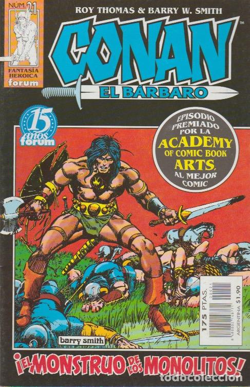 C&oacute;mics: Conan El B&aacute;rbaro. Forum 1998. N&ordm; 21 - Foto 1